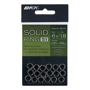 Кольцо цельное BKK Solid Ring-51 #9 (3001019)