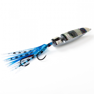 Блесна Hots BigFin 80гр цв.UV.RGB Zebra