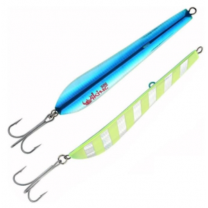 Пилькер Viking Jig светящийся 300гр (02 Silver Blue)