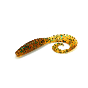 Силиконовая приманка Bait Breath Curly Grub 2.5" цв. #Ur24