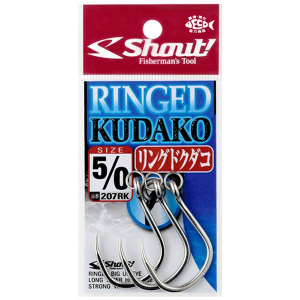 Крючки Shout Ringed Kudako 207RK 5/0