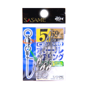 Вертлюжок с карабином Sasame 310-C #5 (69кг)