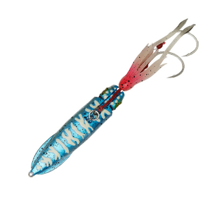Приманка кальмар Savage Gear Swimsquid inchiku 150g  97мм Blue Pink Glow