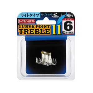Тройники Shout 211CS Curve Point Treble 11 №2