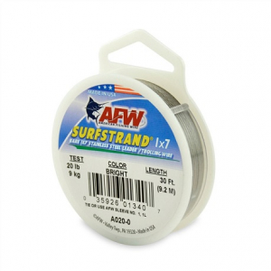 Поводковый материал AFW Surfstrand 1x7 (20lb)