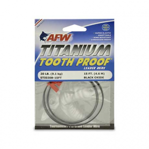 Поводковый материал AFW Titanium Tooth Proof (10lb)