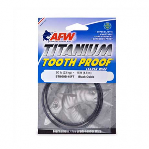Поводковый материал AFW Titanium Tooth Proof (40lb)