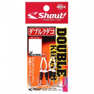 Крючки Shout Double Kudako 329DK 5/0