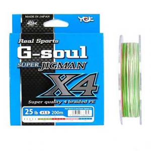 Плетёный шнур YKG G-Soul Super Jigman X4 #3