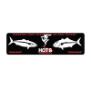Наклейка Hots Sticker Kingfish & Amberjac Black