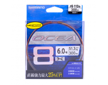 Плетеный шнур Shimano Ocea 8 #5 300м