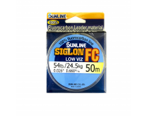 Леска флюорокарбоновая Sunline Siglon FC 50м HG #0.6/0.140мм