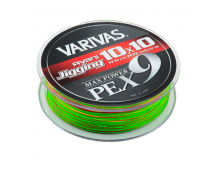 Плетеный шнур Varivas Avani Jigging 10x10 Max Power PE X9 #4 68lb 300m