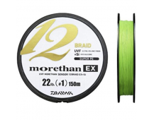 Плетеный шнур Daiwa Morethan UVF+SI 12EX #0.6 150m